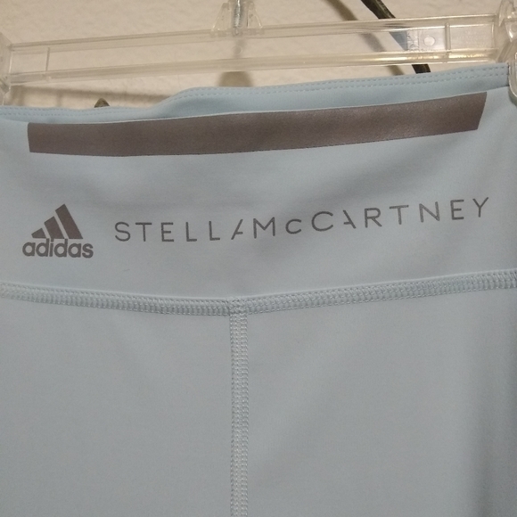 STELLA McCARTNEY Run Tight blue snake print accent leggings, M - Picture 4 of 14